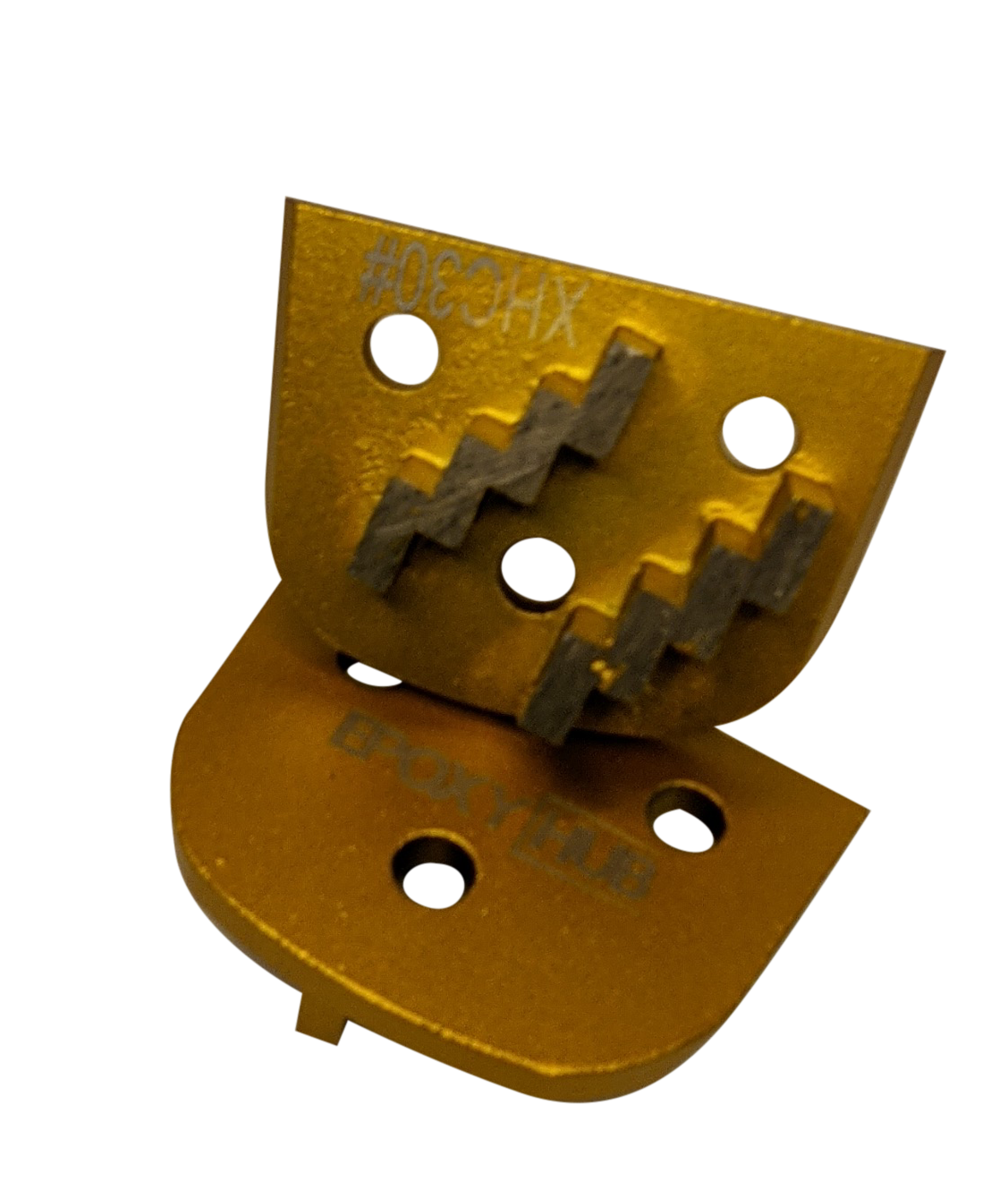 Concrete Grinding, Zags Double Segments, Diamond Tooling, 30 Grit