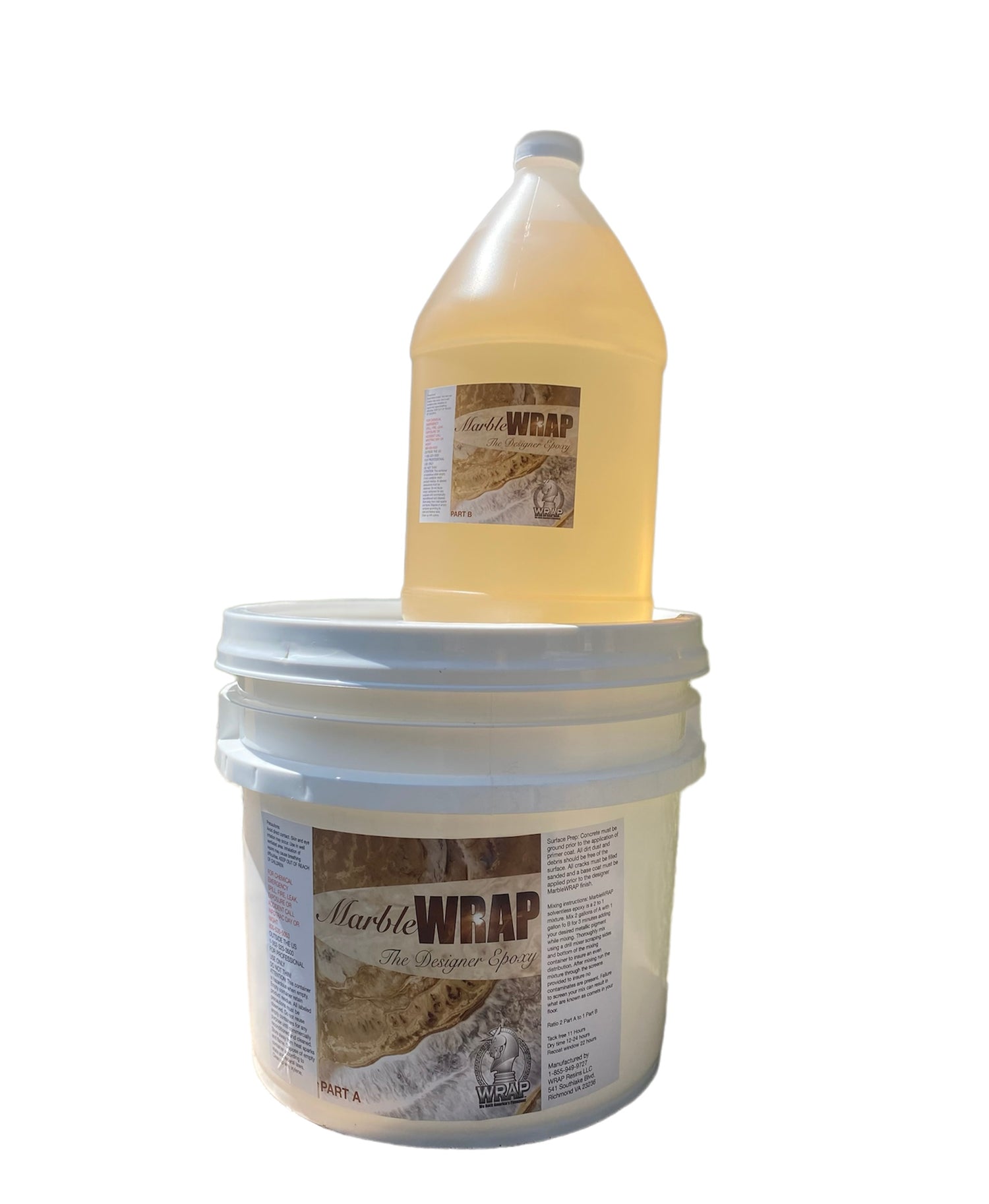 Marble Wrap Epoxy Floor Coat