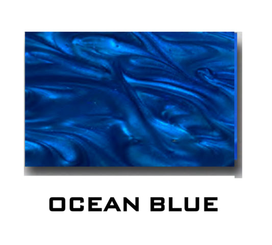 E2U Ocean Blue Metallic Pigment
