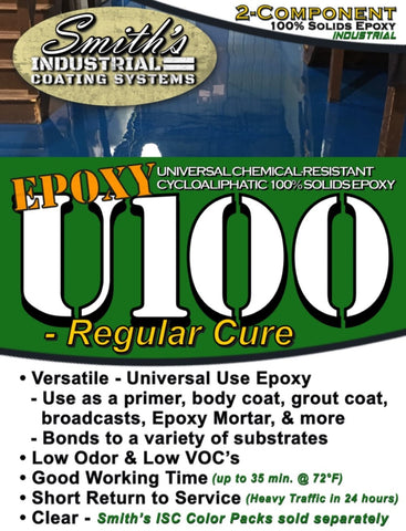 Smith’s Epoxy U100-Regular Cure