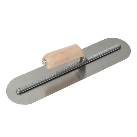 4" x 16" Rounded End Trowel