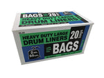 55 Gallon Heavy Duty 2 Mil Trash Bags