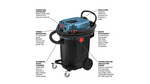 Bosch 14-Gallon Dust Extractor with Auto Filter Clean and HEPA Filter