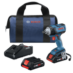 Bosch 18V 1/2 in. Impact Wrench with Friction Ring & Thru-Hole Kit